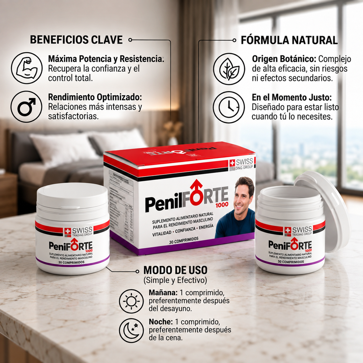 PenilForte Potenciador Masculino Natural