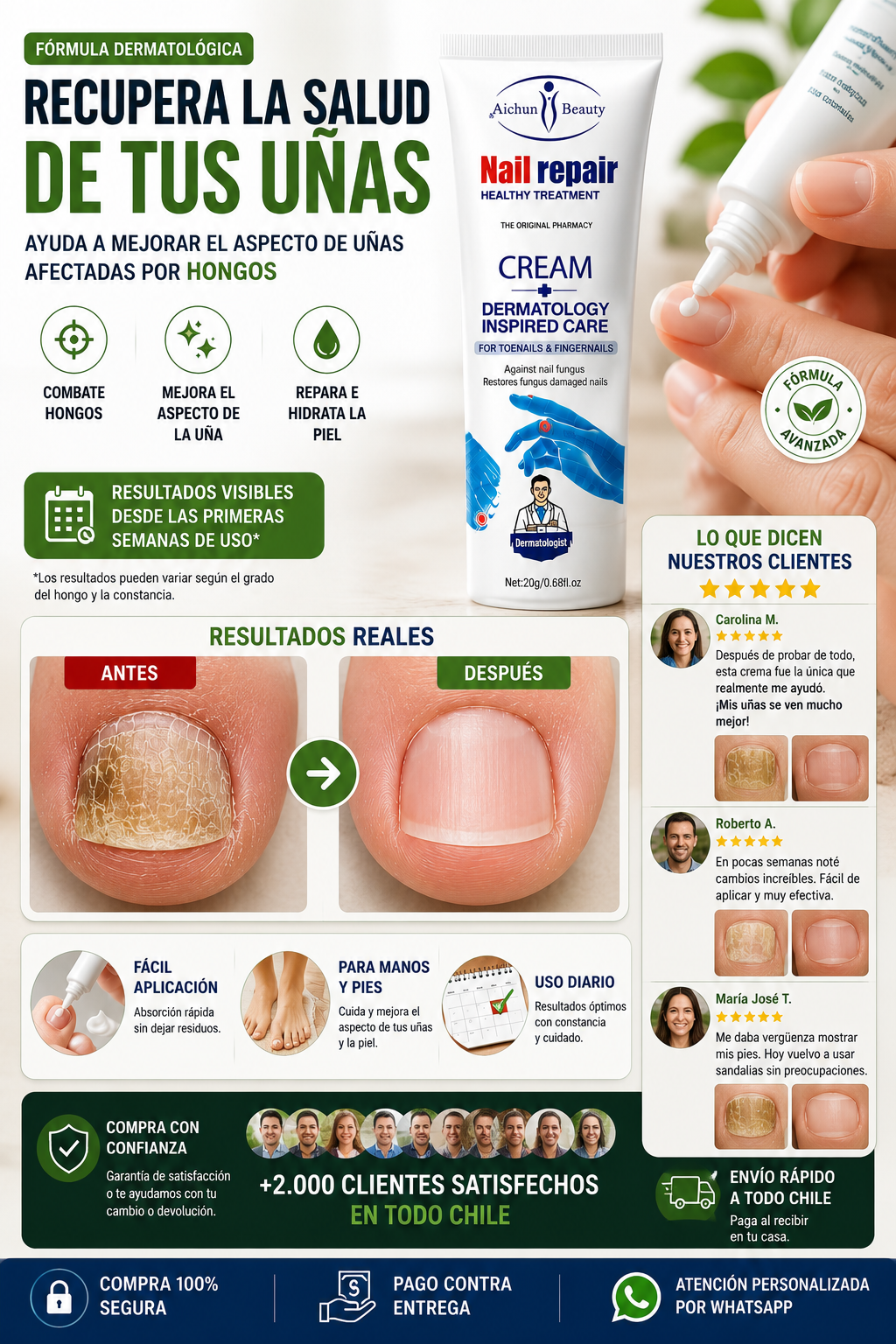 CREMA ANTI HONGOS