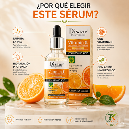 SERUM VITAMINA C CON ACIDO HIALURONICO